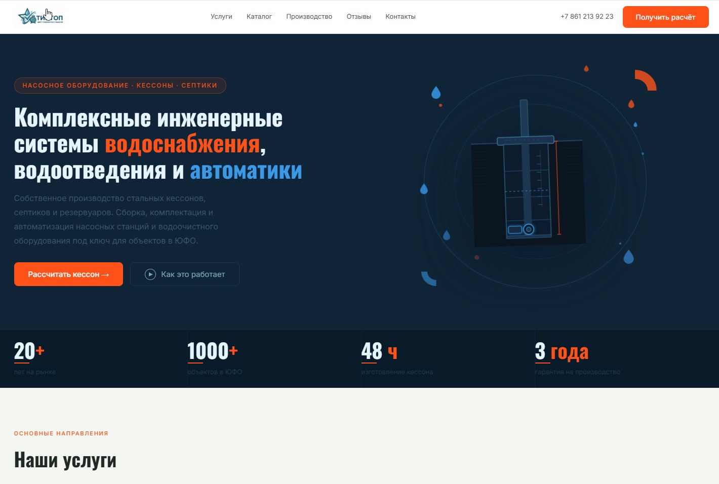 Инженерные системы воды